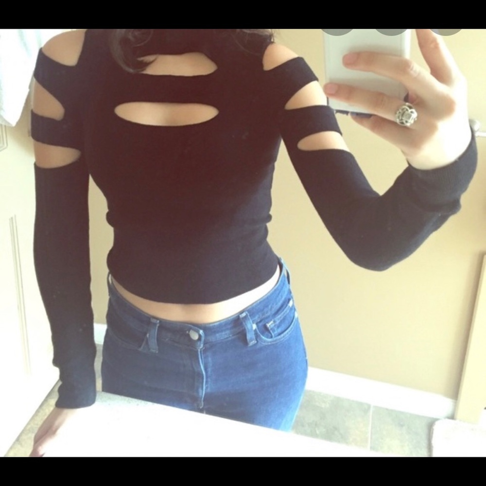 EXPRESS - Crop Top - Picture 7 of 9